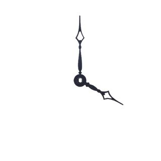 Carbatec Clock Hands - Hour & Minute - Black - 68mm