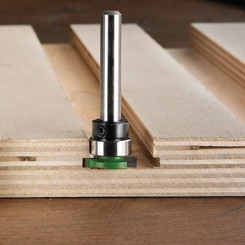 Double T-Slot Track Router Bit