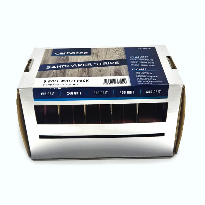 Carbatec Cloth Backed Sanding Kit