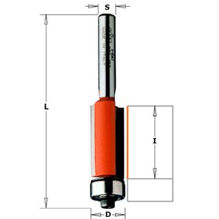 CMT Flush Trim Bit 6.35D x 25.4