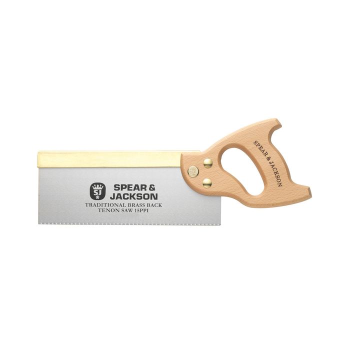 Spear & Jackson traditional brass back saw 250mm