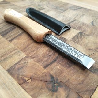 Japanese Carving Knife Sq Butt End