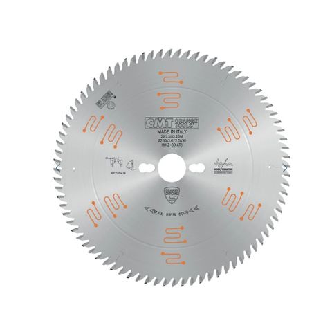 Frame & Plastic 250mm 80Teeth 3.0Kerf