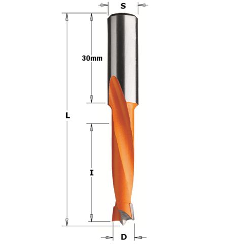 Dowel Drill RH 6.0mm x 35mm Cut 10mm ***