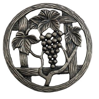 PEWTER LID (Grapevine) ***