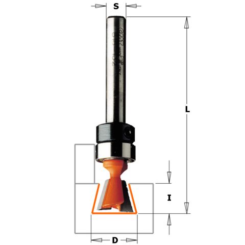 Dovetail Bit for KL-15 and Keller Jig