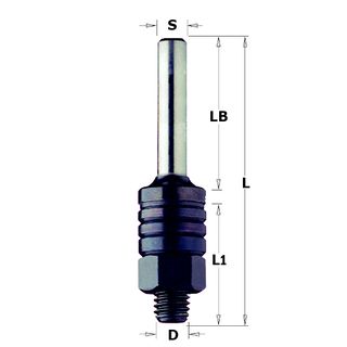 12.7mm Arbor with Shims