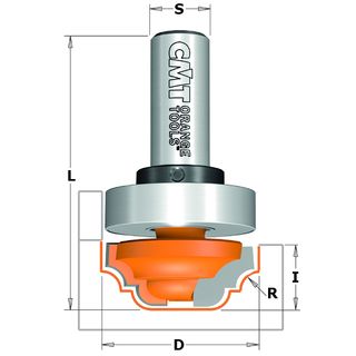 Plunge Classical Bit 3/4inD x 2.4mm Rad