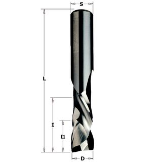 Spiral  Compression Up / Downcut 8mm Dia