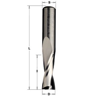 Spiral Up 2 Edge 3.97 Dia x 6.35mm shank