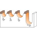 CMT Round Nose Bit 1/2dia. X9mm