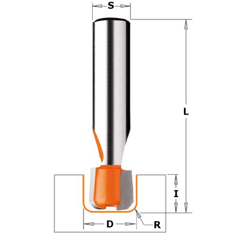 Corian Bowl / Tray Bit 15.87mm Dia