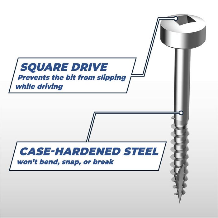 Kreg Pocket Hole Screws - 25mm Coarse/Pan Head - Zinc - 1200 pack ***