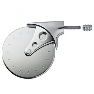 Rockler Stainless Steel Pizza Cutter Turning Kit with Chrome Finish ***