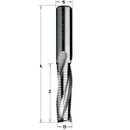 CMT Upcut 3 edge Chip Breaker 10mm Dia ***