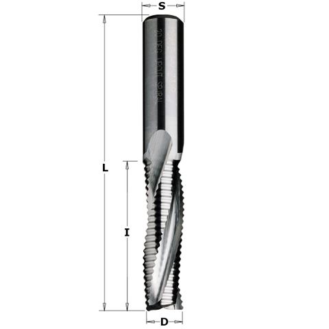 CMT Upcut 3 edge Chip Breaker 10mm Dia ***