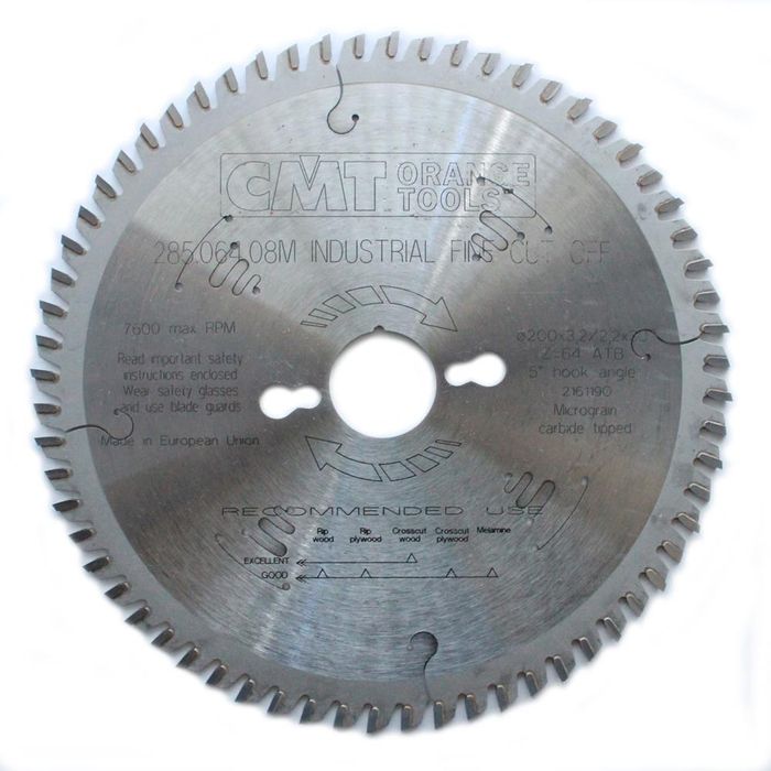 Fine C/Off 200mm 64Teeth 3.2Kerf