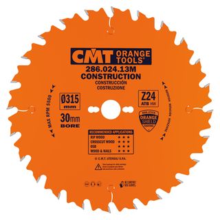 Construction Blade 315mm 24Teeth 3.2Kerf