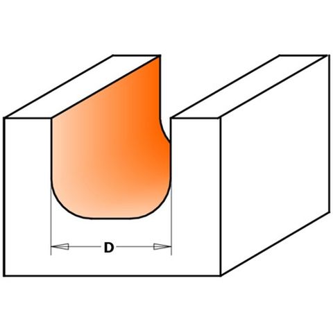 CMT Bowl-Tray Bit 11D w/3.2rad