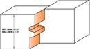 CMT Glue Joint Bit 44.4MMd 1/2 in S