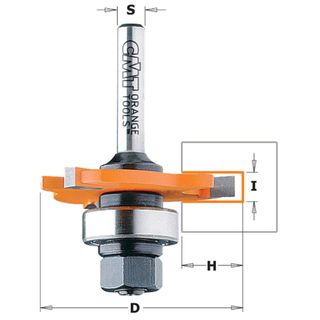 Slot Cutter 5/32in / 4mm with 1/4 inch Arbor