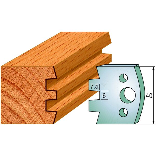 Spindle Blade Pair 40mm 690-114 ***