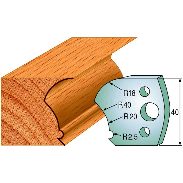 Spindle Blade Pair 40mm 690-123 ***