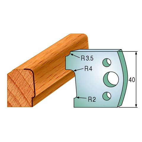 Spindle Blade Pair 40mm 690-130 ***