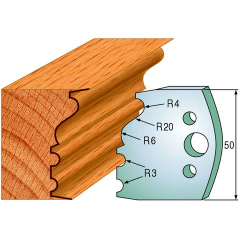 Spindle Blade Pair 50mm 690-513 ***