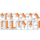 CMT 13 Piece Router Bit Set