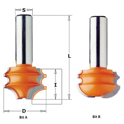 CMT Moulding System 31.7mm Dia B Profile