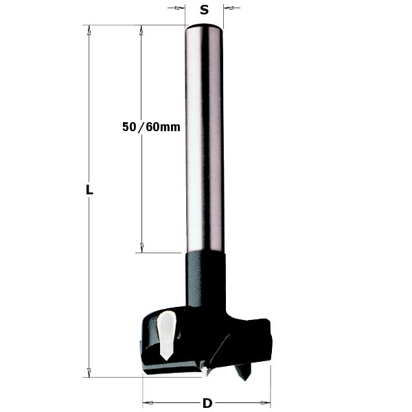 CMT TCT Forstner Style Bit - 50mm