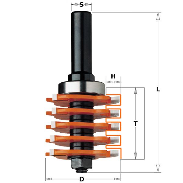 CMT Finger/Box Joint Router Bit