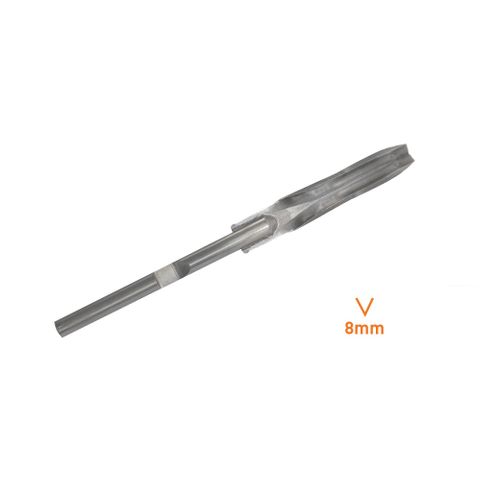 Power Chisel Single V 60 degrees Sweep, 8mm width ***