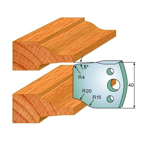 Spindle Blade Pair 40mm 690-100