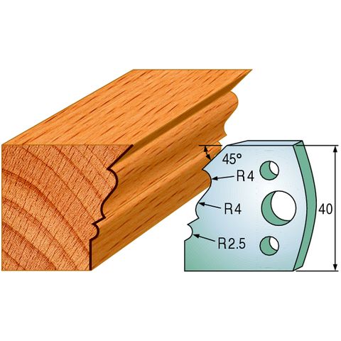 Spindle Blade Pair 40mm 690-107 ***