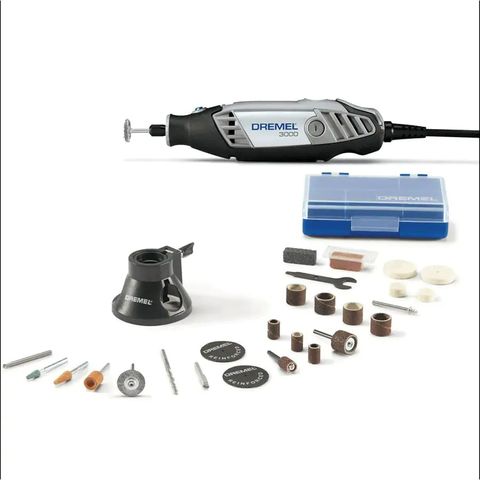Dremel 3000-N/18 Variable Speed Rotary Tool with EZ Twist™ Nose Cap, 18  Accessories