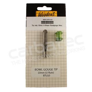 Replacement Tip - U-Shape Bowl Gouge 10mm