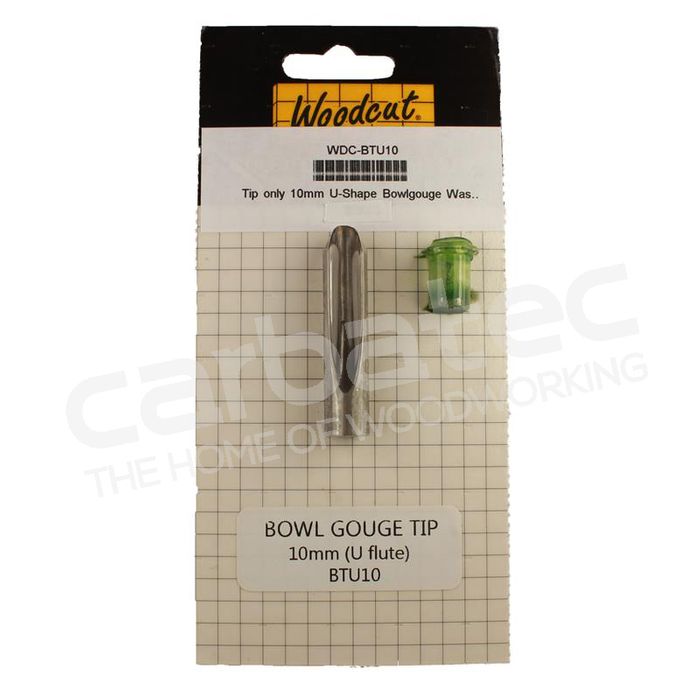 Replacement Tip - U-Shape Bowl Gouge 10mm