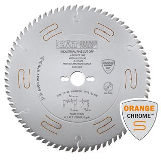 CMT Chrome Blade 300mm 72tpi Crosscut