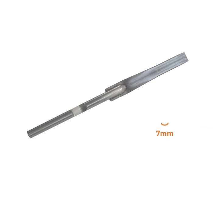 Power Chisel Single Gouge Sweep #8 x 7mm width ***