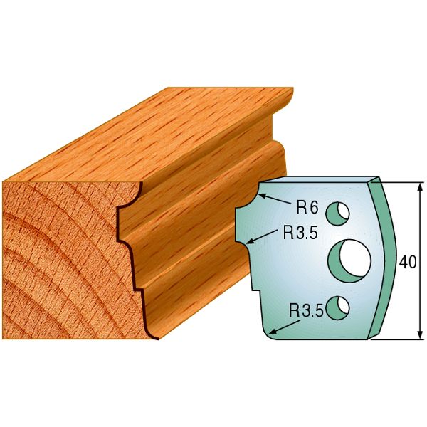 SPINDLE BLADE PAIR 40mm