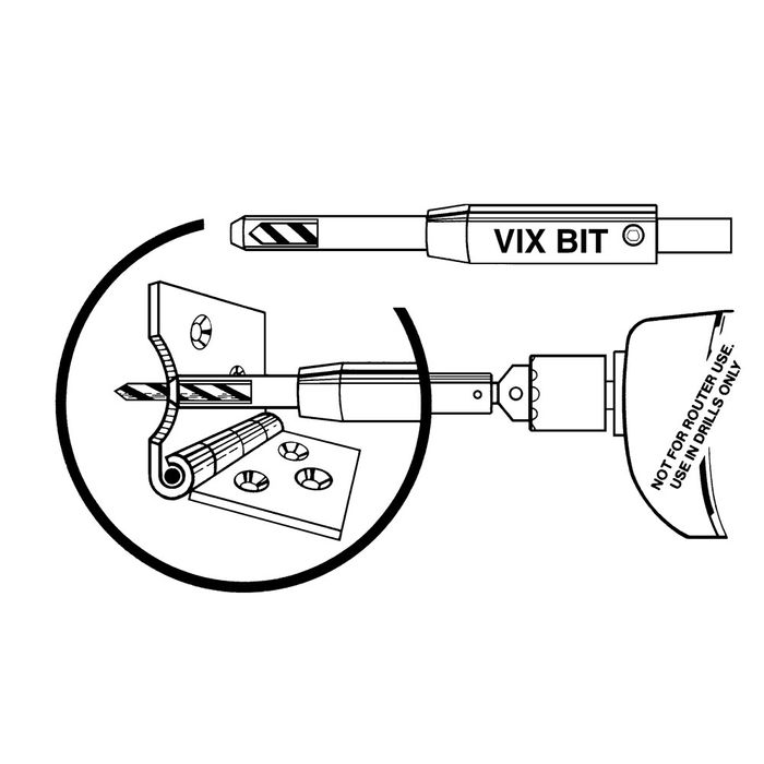 VIX BIT for #8. 9. & 10 screws
