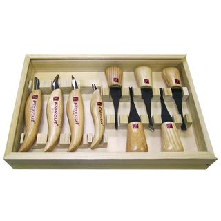 Flexcut Deluxe Palm & Knife Set