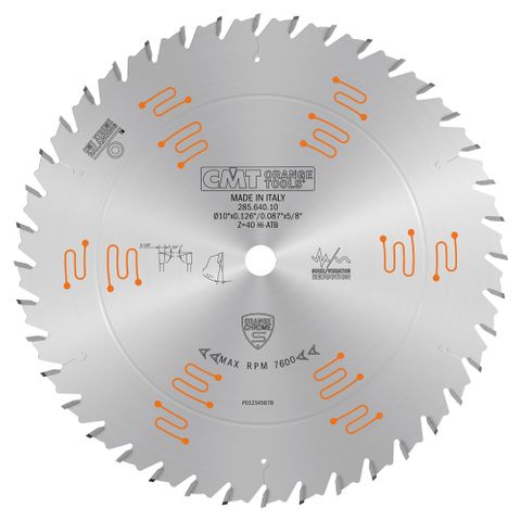 CMT Blade 250mm 40Teeth Chrome
