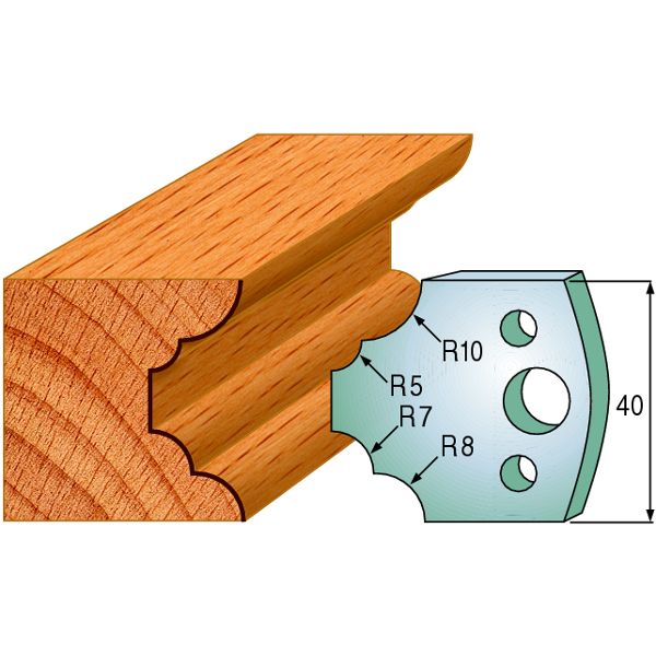 Spindle Blade Pair 40mm 690-022 ***