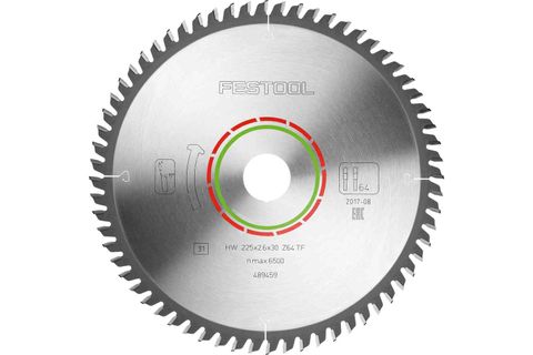 Special saw blade 225x2,6x30 TF64 for CS 70