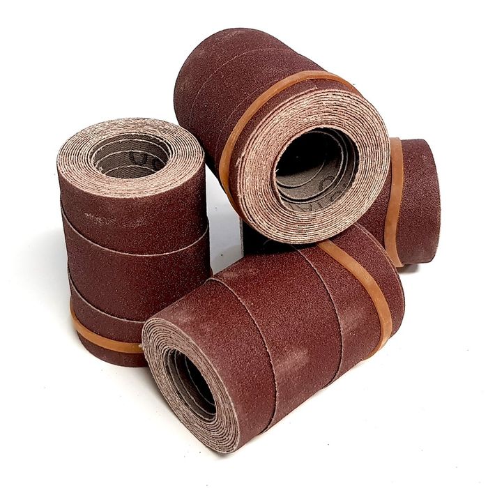 4 x Laguna Sandpaper Rolls to suit 16/32 - #120 Grit Pack