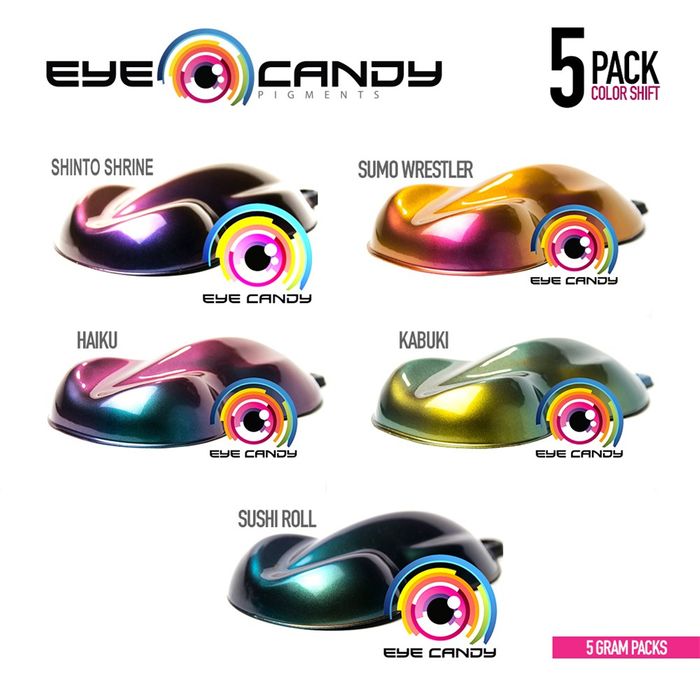 Eye Candy Colourshift Box Set 5 Colours x 5g