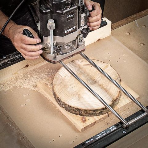 Trend Router Surfacing Jig